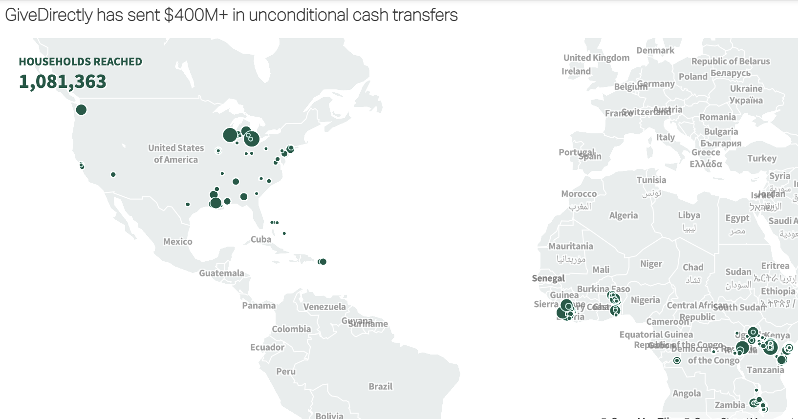 We’ve reached 1 million households in poverty and counting