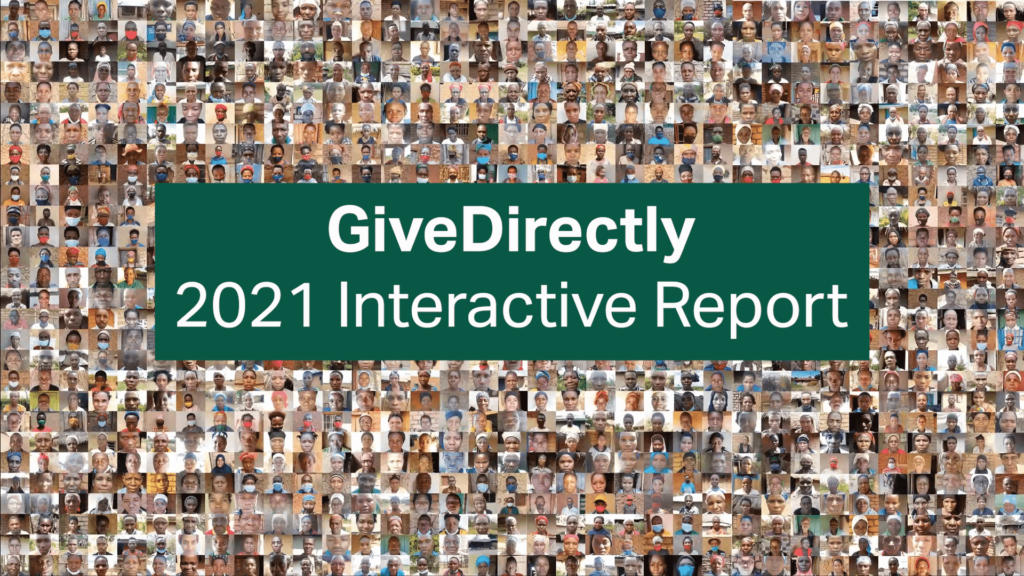 Blog GiveDirectly