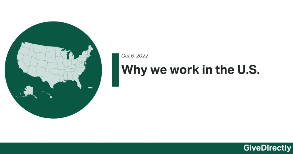 Why we work in the United States