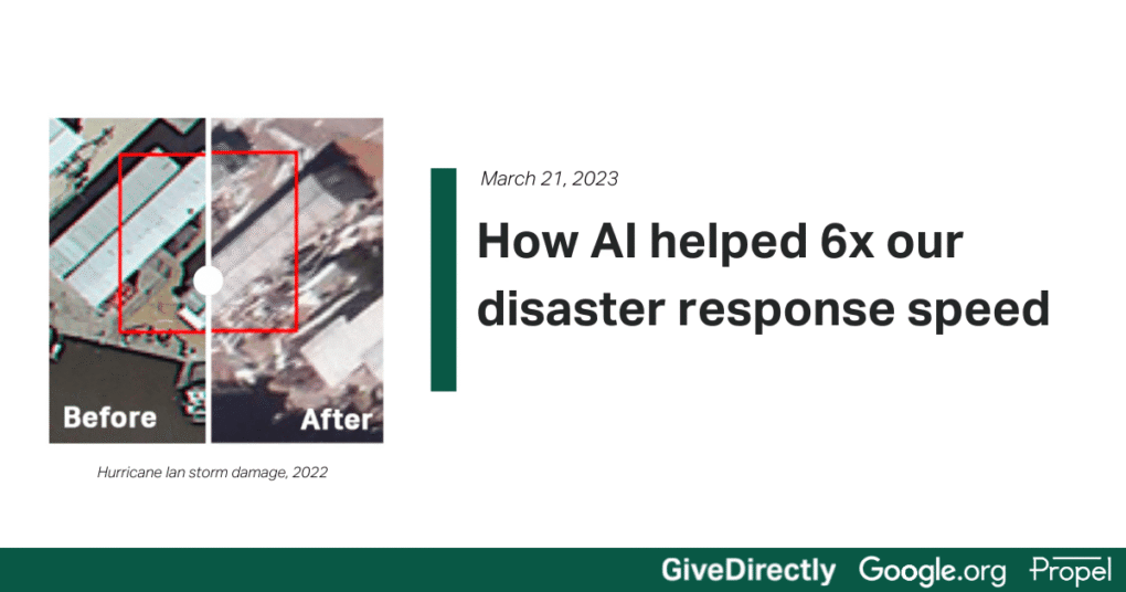 How AI helped 6x our disaster response speed