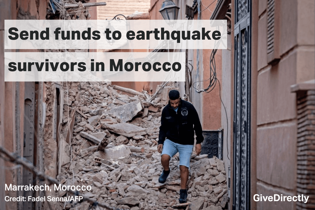 Cash Relief for Morocco Earthquake Survivors