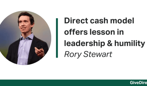 Direct cash model offers lesson in leadership & humility