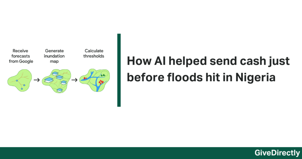How AI helped send cash just before floods hit in Nigeria