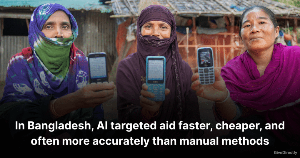 In Bangladesh, AI targeted aid faster, cheaper, and often more accurately than manual methods