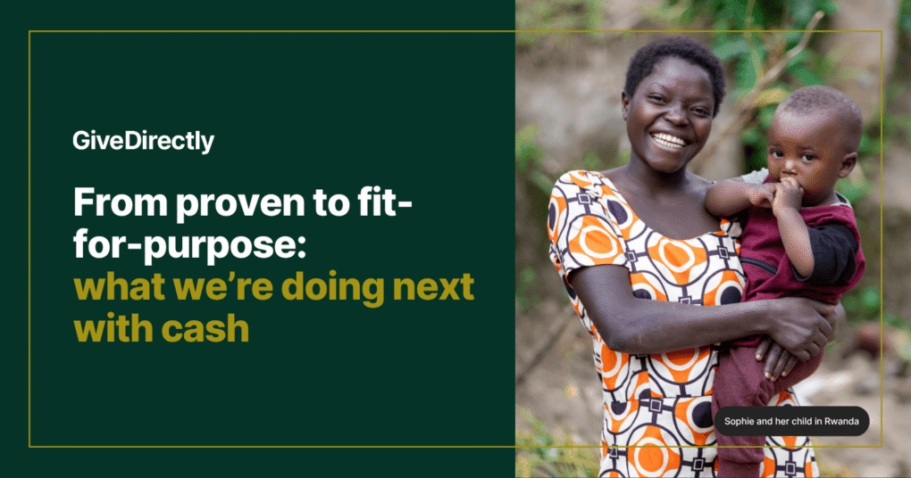 From proven to fit-for-purpose: what we’re doing next with cash