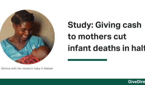 Study: Giving cash to mothers cut infant deaths in half