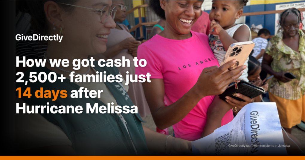 How we got $650 to 2,500+ families 14 days after Jamaica’s storm of the century